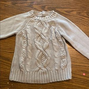 Girls grey sweater